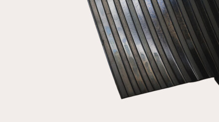 corrugated matting, black Gasket material