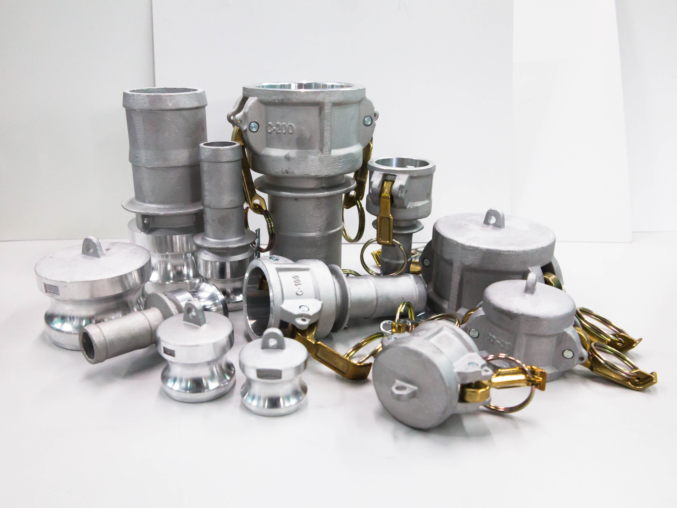 industrial fittings, camlocks, and locking camlocks